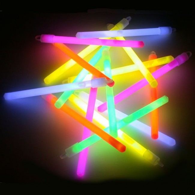 50 Assorted 6″ Glow Sticks