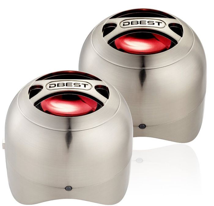 London Duo Rechargeable Mini-Speaker Set