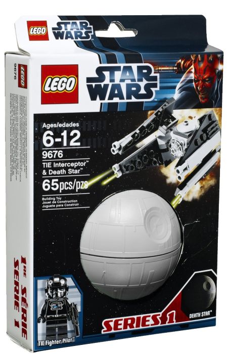 LEGO Star Wars Tie Interceptor and Death Star 