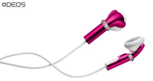 Pink iPhone and iPod earphone Covers 