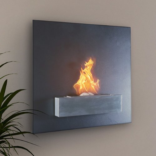 Serafin Wall Mount Liquid Fuel Fireplace