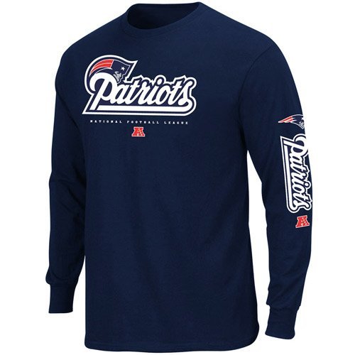 New England Patriots Primary Receiver Long Sleeve T-Shirt