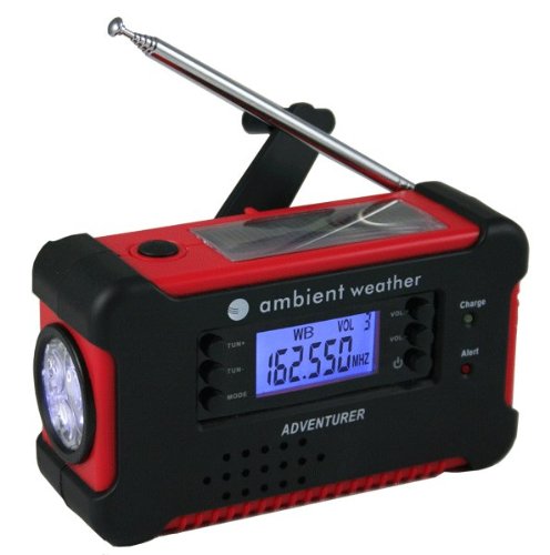 Ambient Weather WR-111 ADVENTURER Emergency Solar