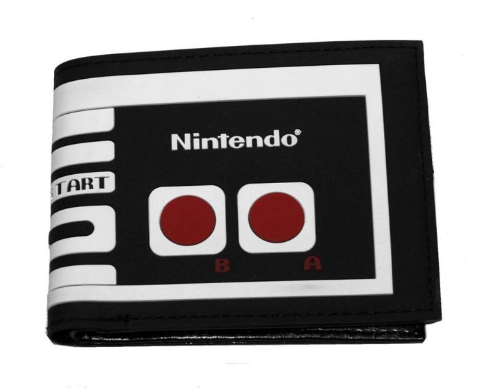 Nintendo Entertainment System NES Retro Controller Bifold Wallet