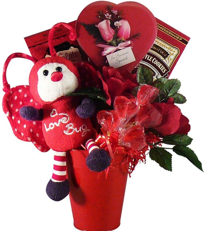 Love Bug Chocolate and Candy Gift Basket