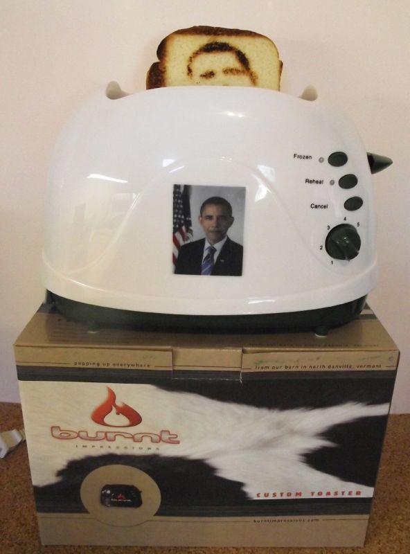 Obama Toaster