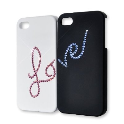 Love Swarovski Crystal iPhone 4 and 4S Case