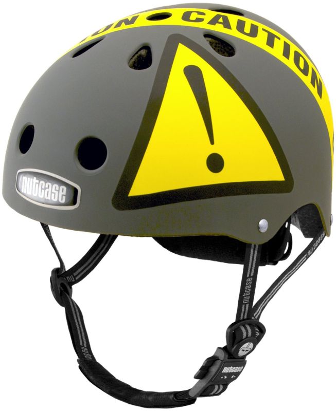 Nutcase Urban Caution Matte Bike Helmet