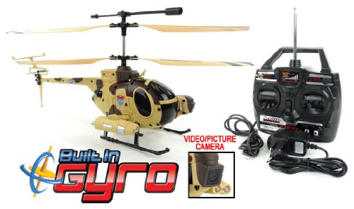 3 Channel W/Gyro Camera Spy Helicopter