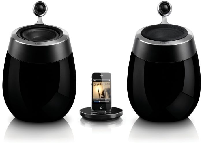 Philips DS9800W/37 Fidelio SoundSphere Docking Speaker with AirPlay