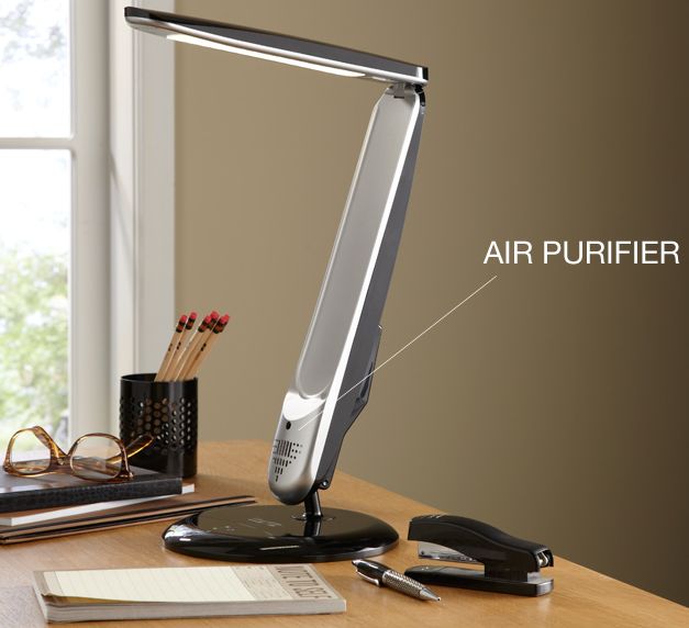 LED Lamp with Air Purifier
