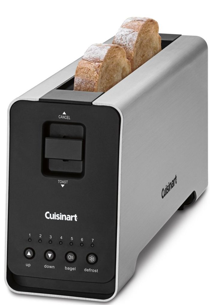 2-Slice Long Slot Motorized Toaster