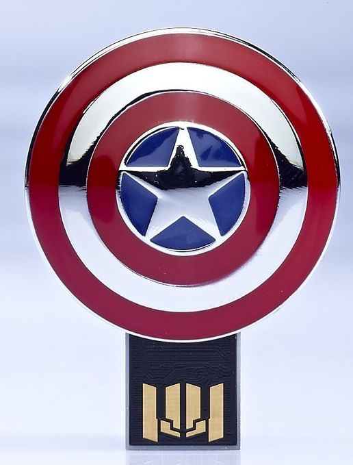2012 Marvel Avengers Movie America Captain 8 Gb Usb2.0 Flash Drive Superhero