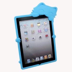Cat Silicone Case Skin Cover For Apple iPad 3rd Generation