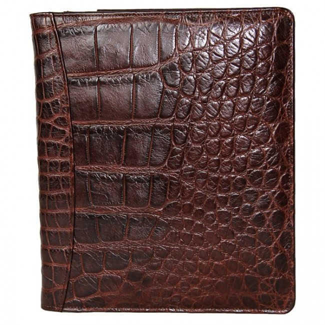 Luxury Alligator Leather Cover Case for iPad 2