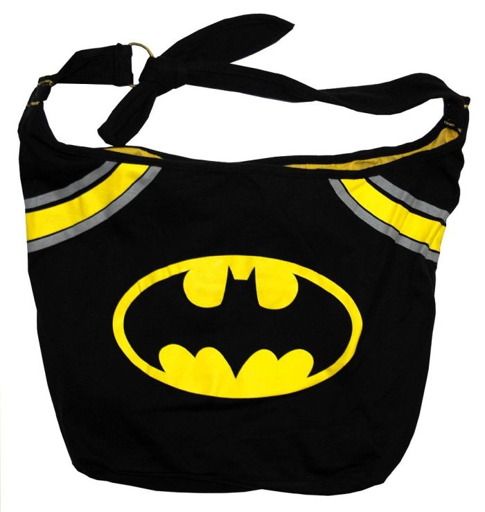 Batman DC Comics Bat Signal Logo Super Hero Hobo Bag