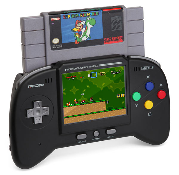 Retro Duo Portable NES/SNES Game System