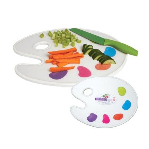 Creative Kitchen Palette Cutting Board and Serving Tray