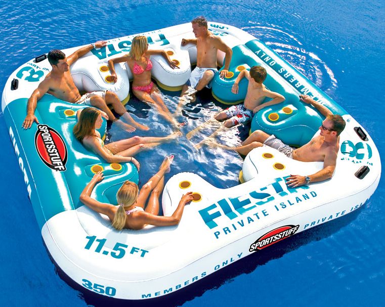 SportsStuff Fiesta Island Floating Lounge