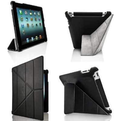 New iPad Leather-Like 5-position Case 