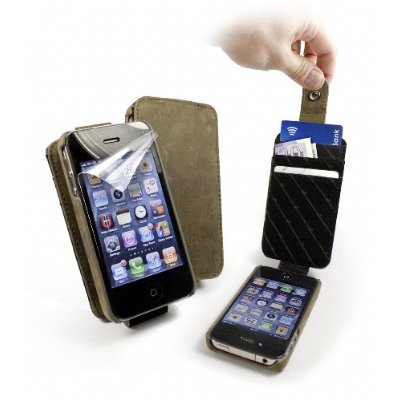 Western Leather Collection In-Genius Case cover & Screen Protection