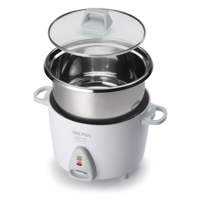 6-Cup (Cooked) Simply Stainless Rice Cooker