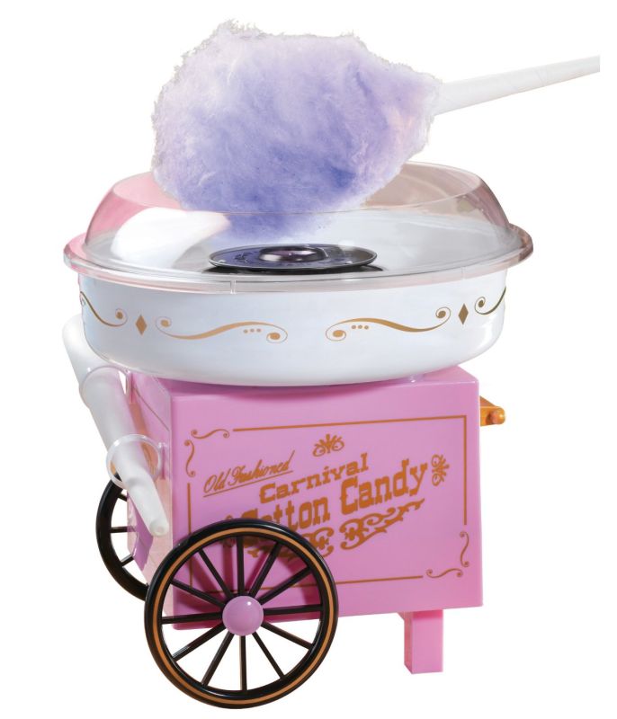 Vintage Collection Old Fashioned Carnival Hard and Sugar-Free Cotton Candy Maker