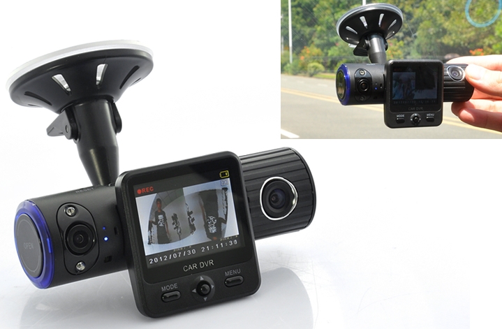 Dual-Camera Car DVR