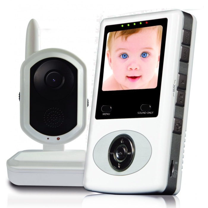 Digital Video Baby Monitor with built in IR LEDs