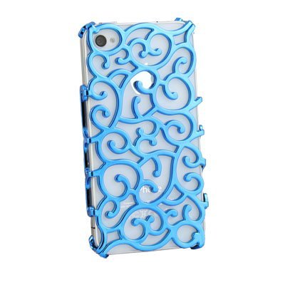 Blue Hard Back Cover for iPhone 4S/4