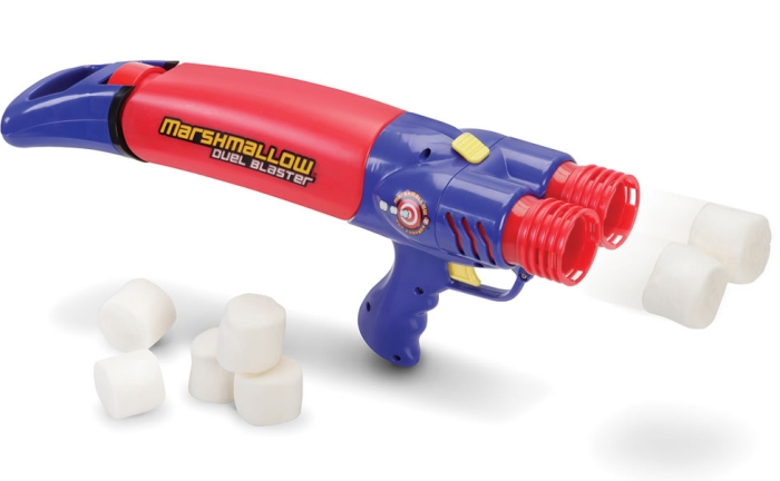 The Rapid Reload Double Marshmallow Blaster