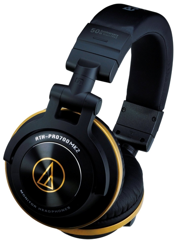 Audio-Technica ATH-PRO700 MK2 Professional DJ Headphones 50th Anniversary Edition