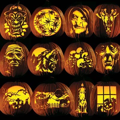 Pumpkin Carving Tattoo Patterns