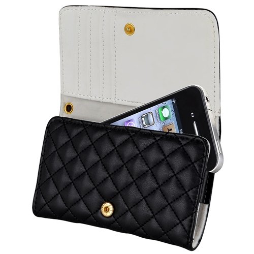  Leather Wallet Case compatible with the NEW AppleÂ® iPhoneÂ® 5 