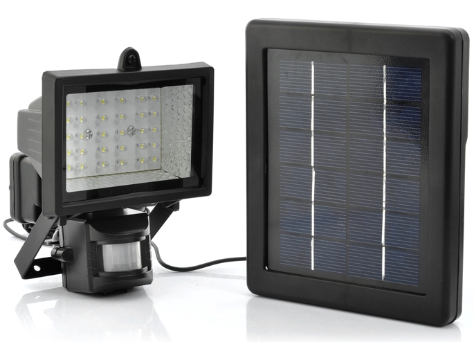 Solar Powered LED Flood Light 