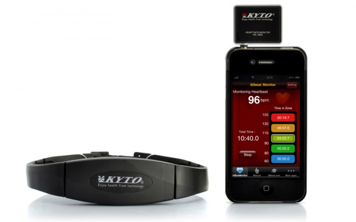 Exercise Heart Rate Monitor for iPhone and Android
