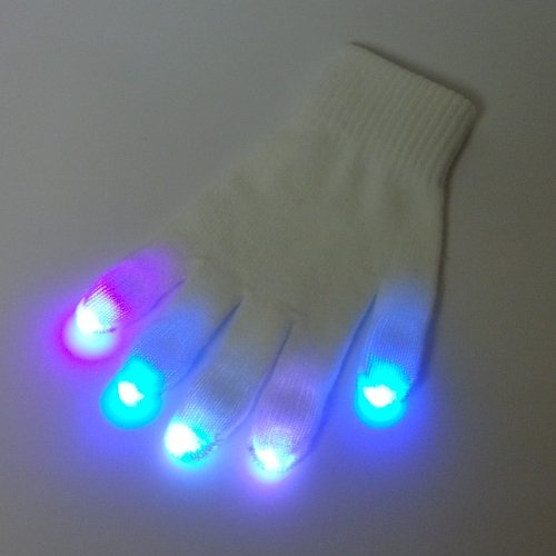 3 Color Nano LED Glove Set