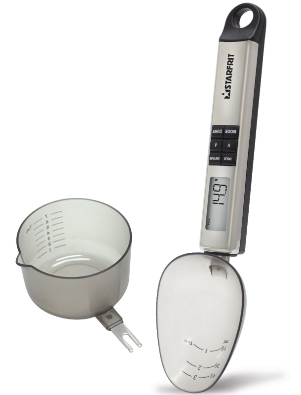 Starfrit Digital Spoon Scale with Interchangeable Cups