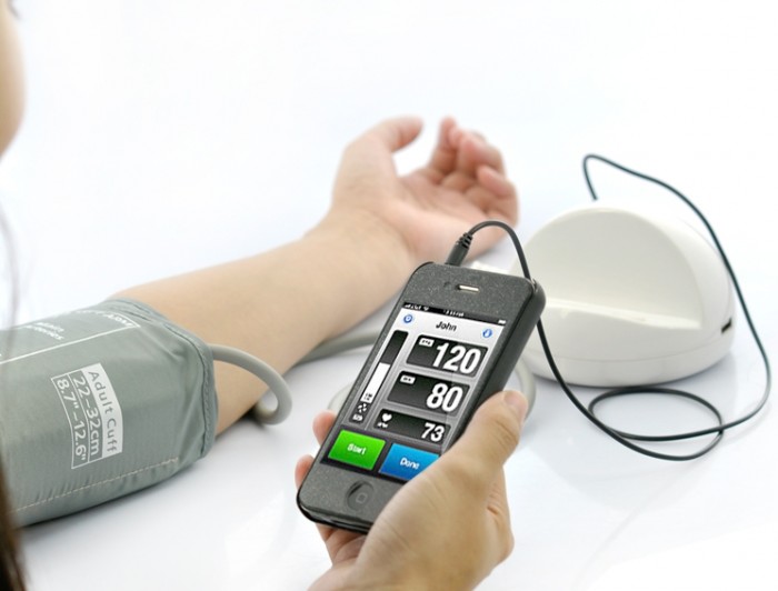 Blood Pressure Monitor System for iPhone, iPod Touch, iPad