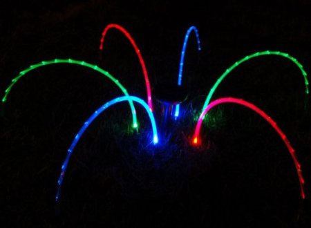 Solar Powered Rainbow String Lights