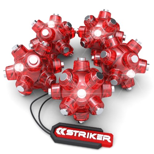 Striker 00105 Magnetic Light Mine Stocking Stuffer, 5-Pack