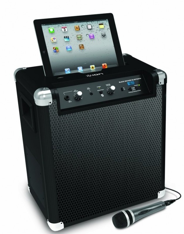 ION Audio IPA56 Block Rocker Bluetooth Wireless Portable Sound System