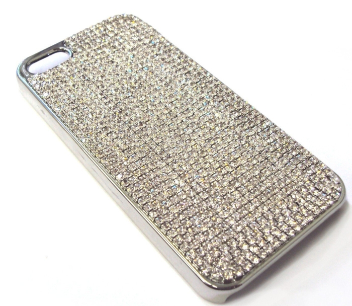 Hand-Made Jewelry Bling Case with Swarovski Crystal for iPhone 5