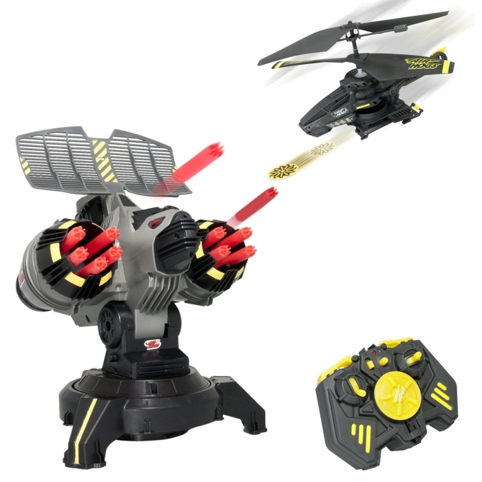 Battle Tracker Elite with Yellow Disc Firing Helicopter