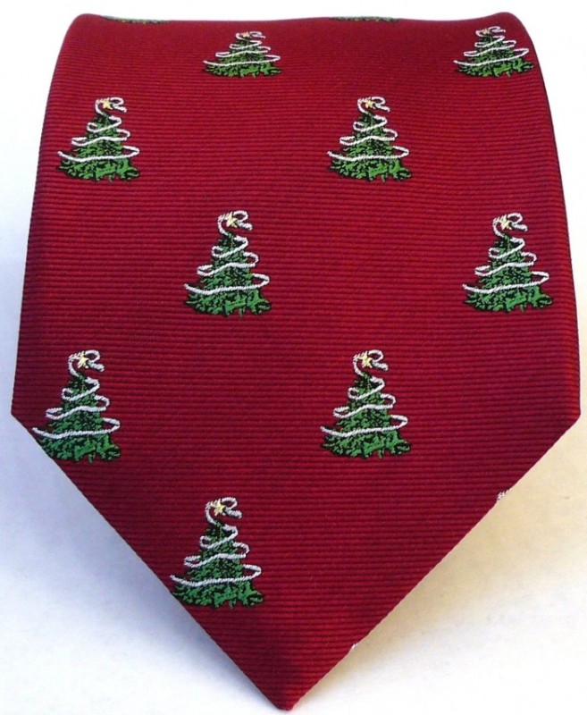 Christmas Tree Tie