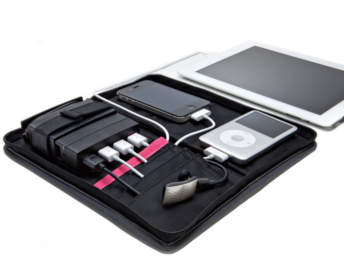 Portable Charging Station with Sync Cable