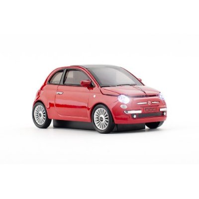 Fiat 500 New Optical Wireless Mouse
