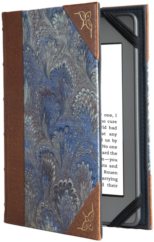  Marbled Blue for Kindle, Blue (fits Kindle Paperwhite, Kindle, and Kindle Touch)