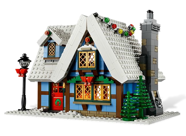 Winter Village Cottage