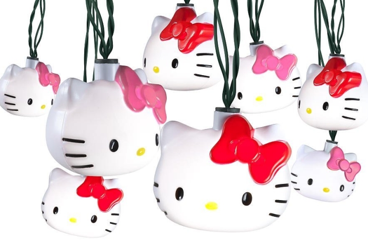 Hello Kitty Christmas Dancing Lights 0297